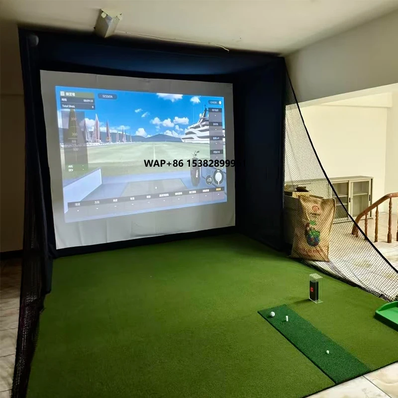 Practice Net Hitting - Golf Simülatörü Fileleri 10x9ft HD Darbe