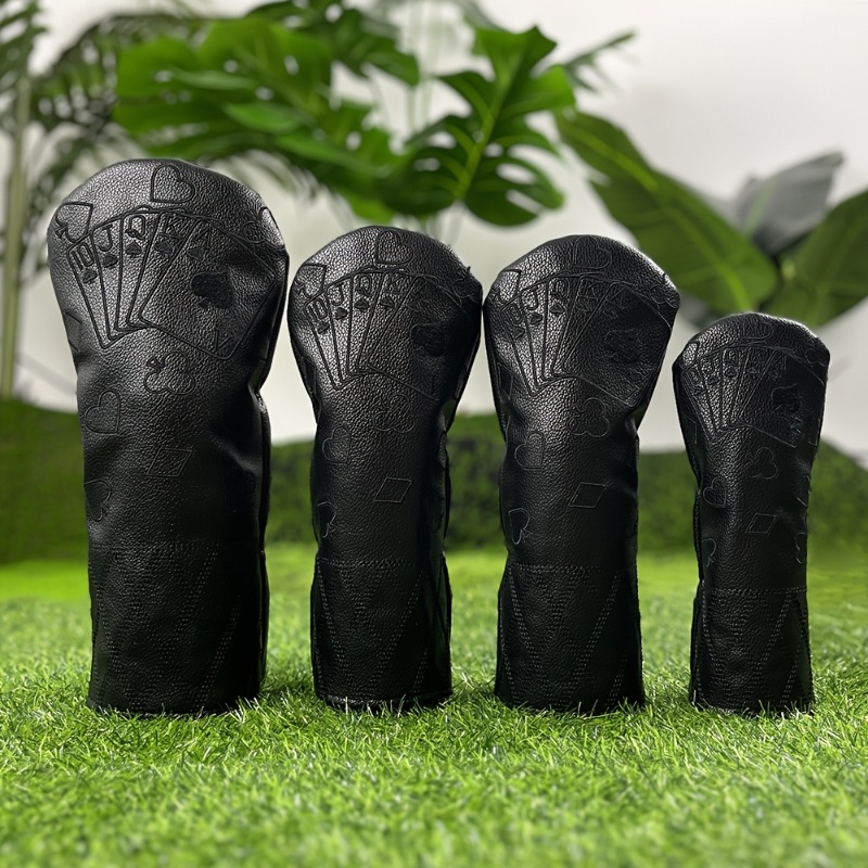 Golf Equipment Suppliers - Retro Siyah Poker Golf Sopası Başlığı