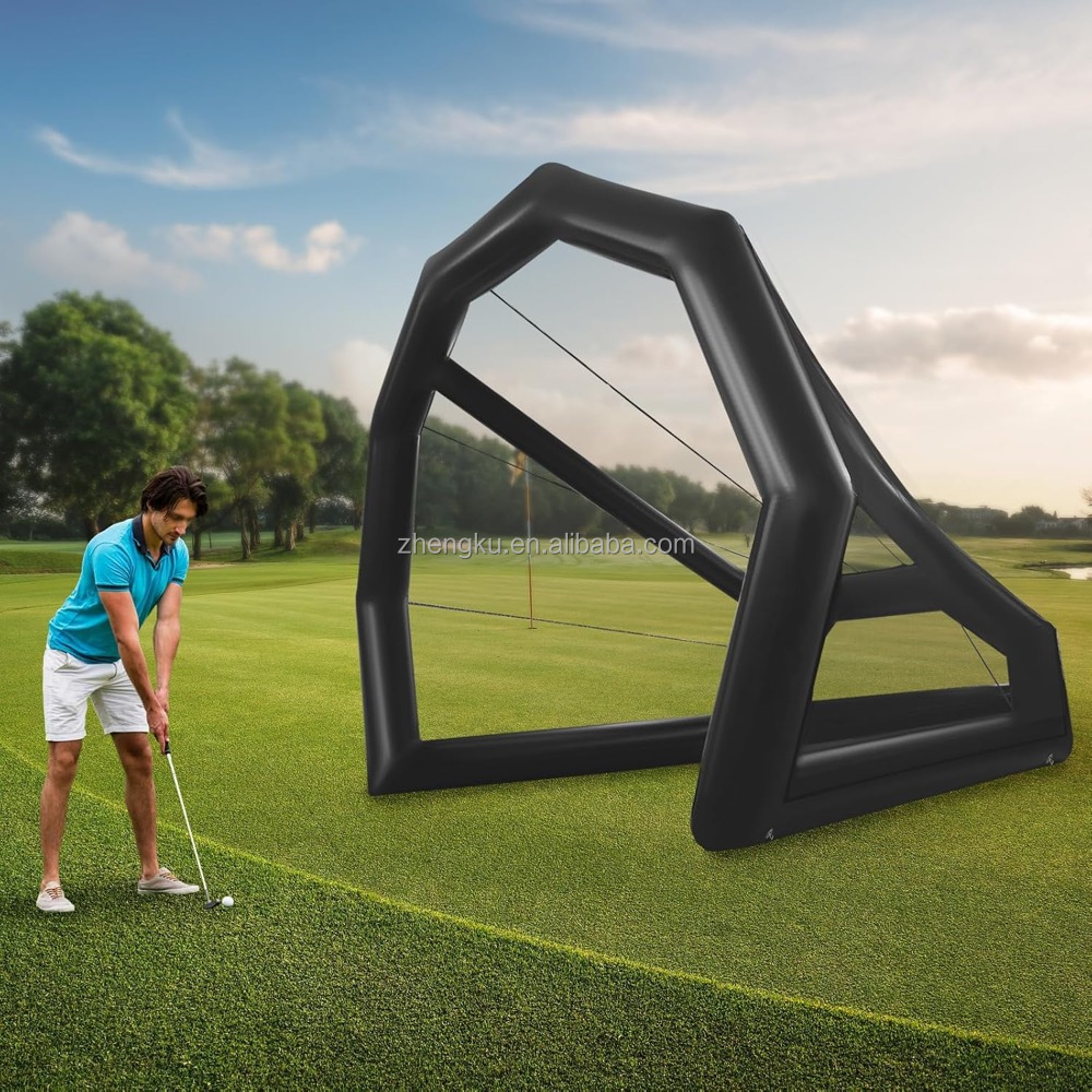 Practice Net Hitting - Şişme Golf Antrenman Salınım Simülatörü File