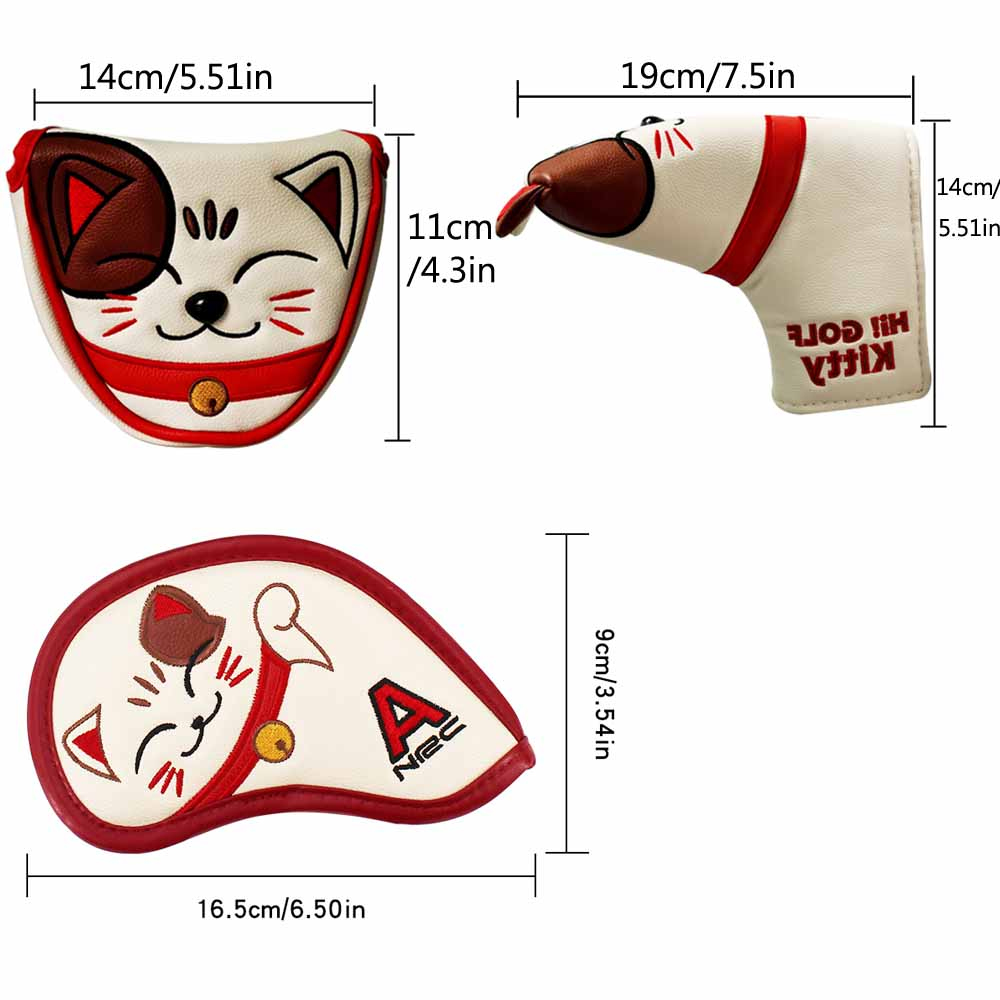 Golf Headcovers 1 3 5 UT Golf  - Putter Mallet Blade incelemesi ve fiyatı