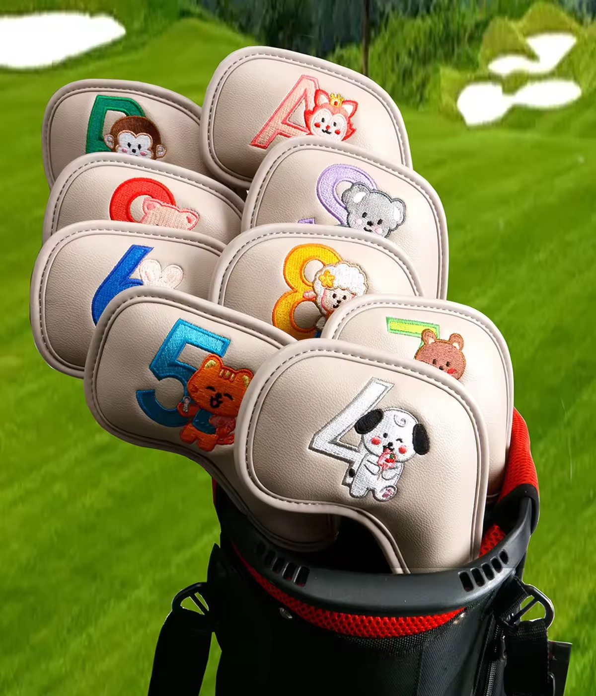 9 adet sevimli karikatür hayva - Golf Equipment Suppliers incelemesi ve fiyatı