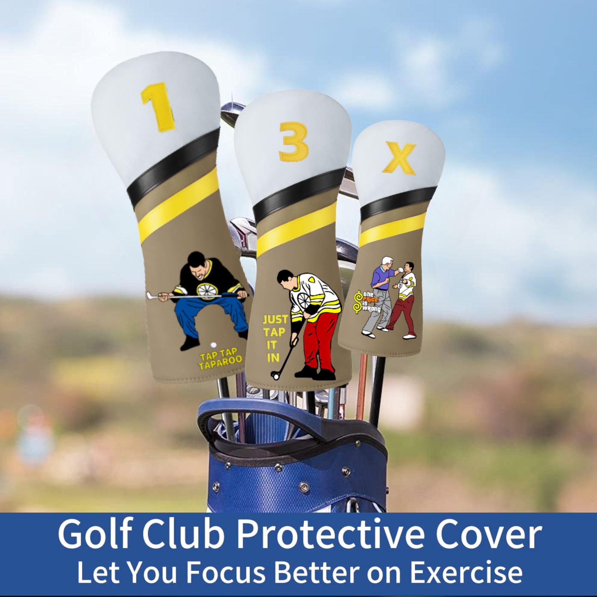 Sürücüler için Komik Mutlu Gil - Putter Mallet Blade incelemesi ve fiyatı